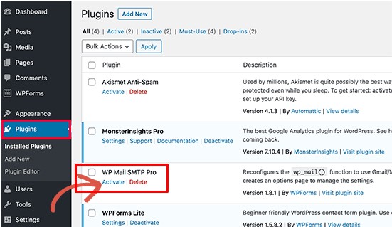 Install a WordPress plugin